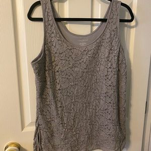 Lane Bryant 14/16 gray tank top